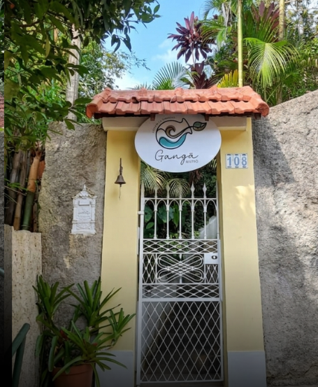 Entrada do Gangā Bistrô